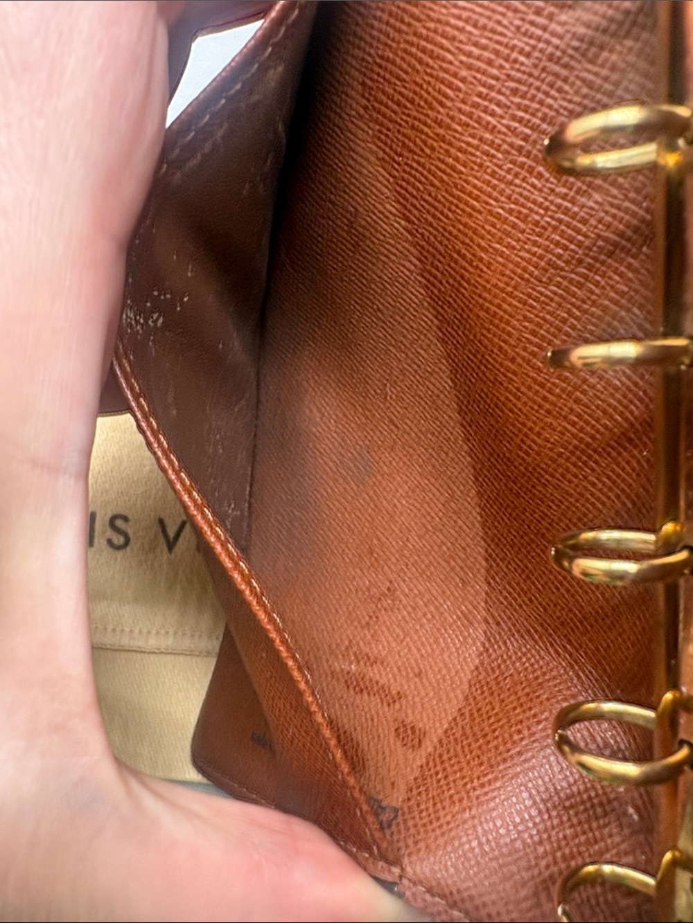 Louis Vuitton Monogram Canvas Agenda/ passport holder in - Picture 7 of 10